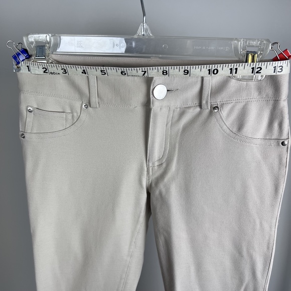 SOLD ON THREDUP - INC, Knit Pants, Skinny, Tan, Petite 0, NWOT - Picture 3 of 13